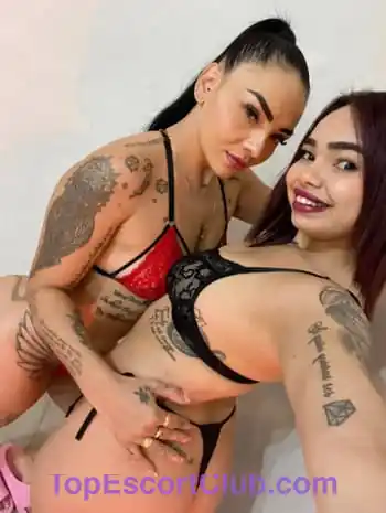 Mariangel y violeta